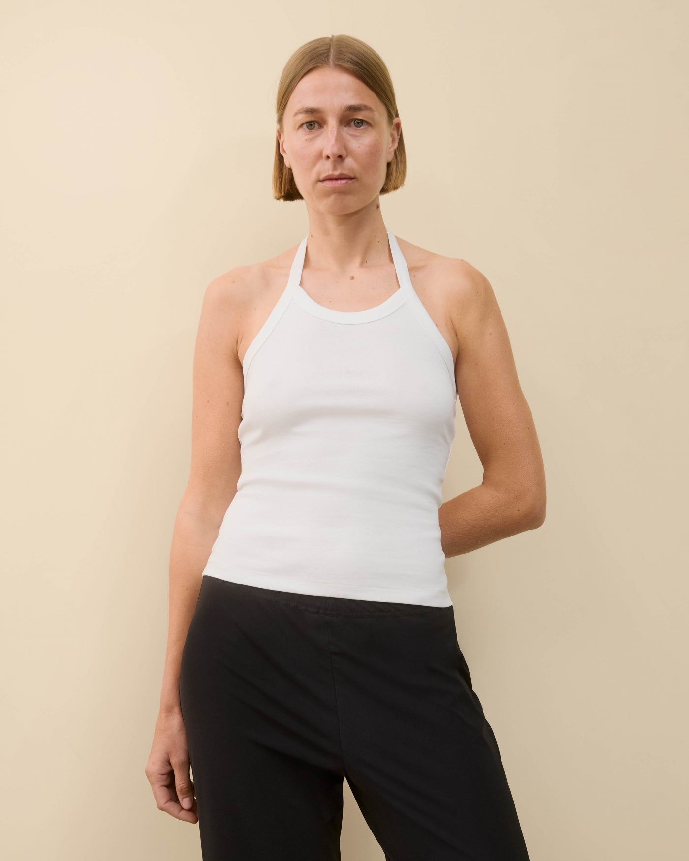 トップス Angie ribbon tank andmary ANDMARY】Angie ribbon tank