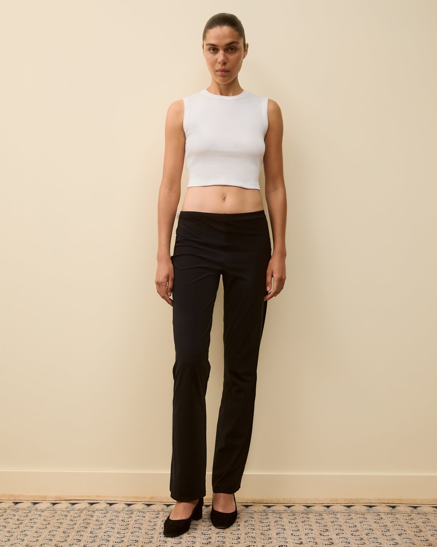 Gilet Crop Blanc Zaful Taille S – Décontracté, Sans Manches, En Polycoton – Occasion Très Bon État