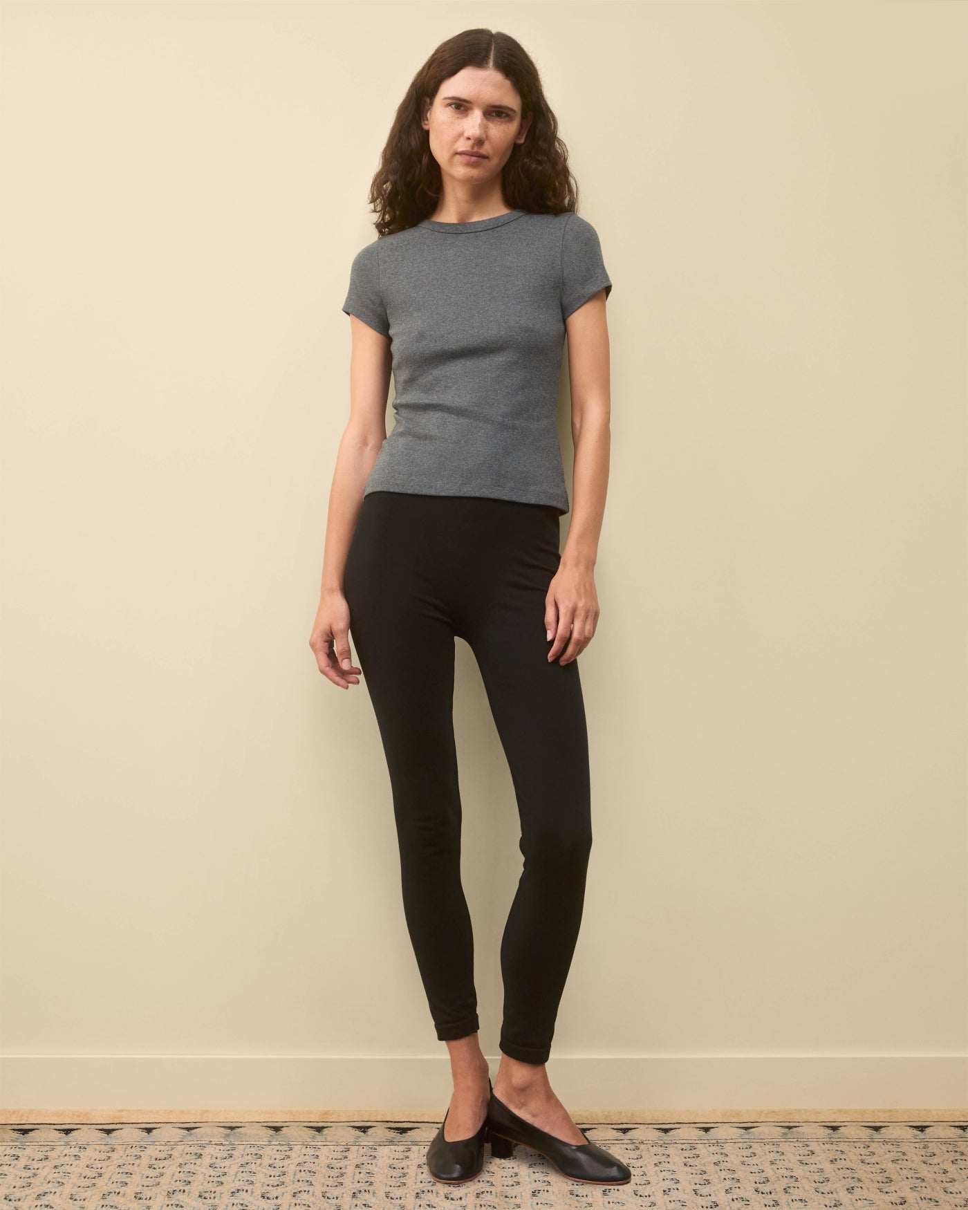 CAR BABY TEE | Melee Grey - FLORE FLORE