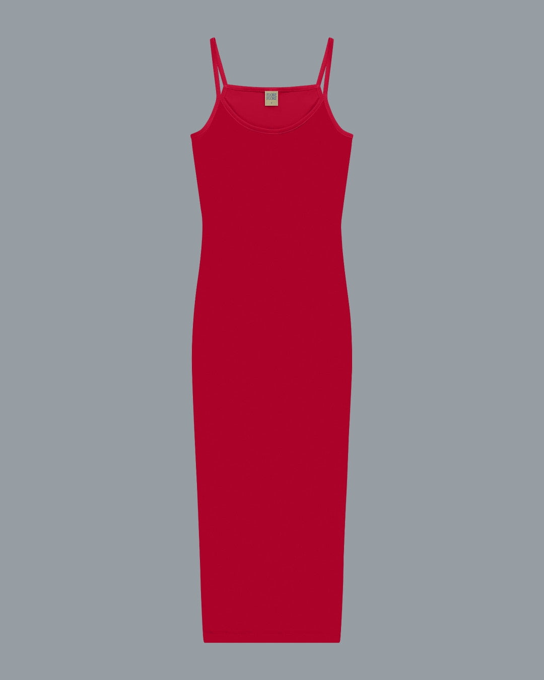 BIBI MIDI DRESS | Red