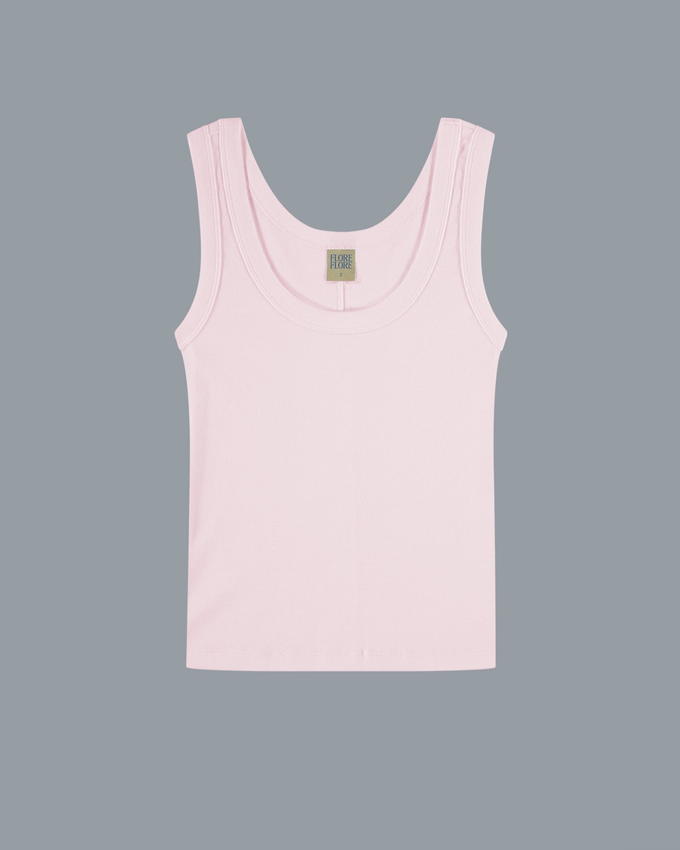 FLORE FLORE Hillie Tank in Grey Curated at Jake and Jones