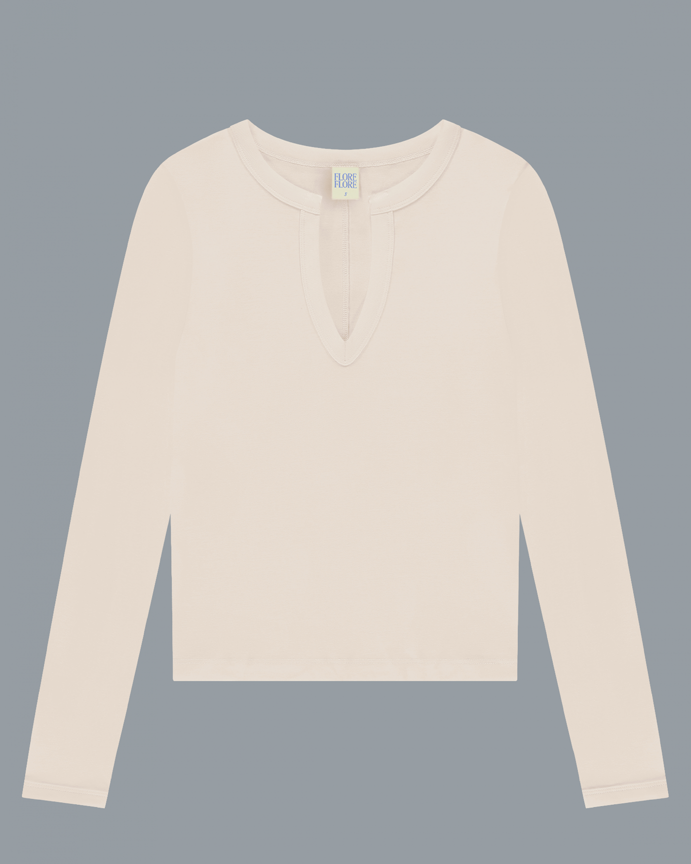 IMAN LONGSLEEVE | Off White - FLORE FLORE