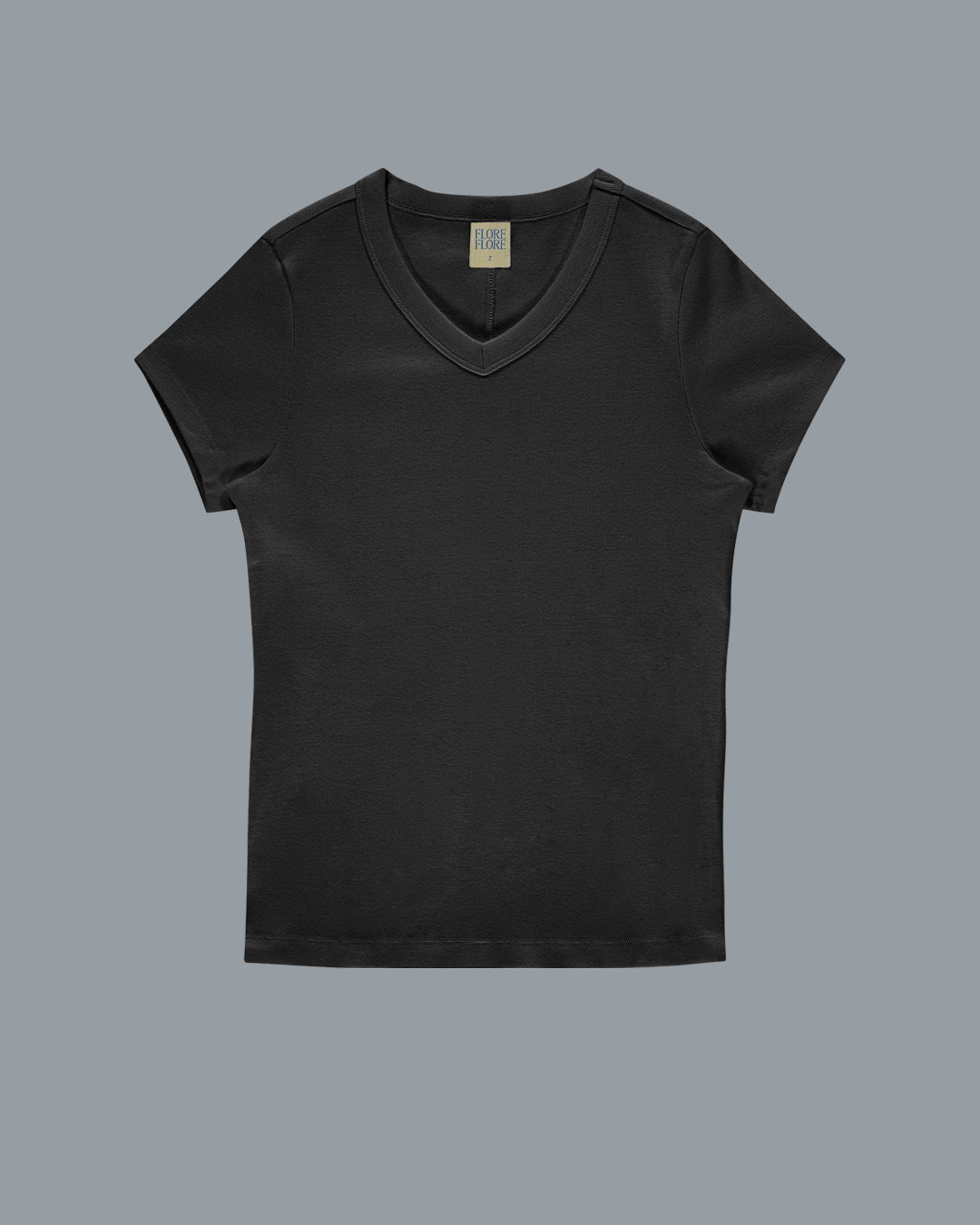 FLORE_FLORE_Jill_Baby_Tee_Blac