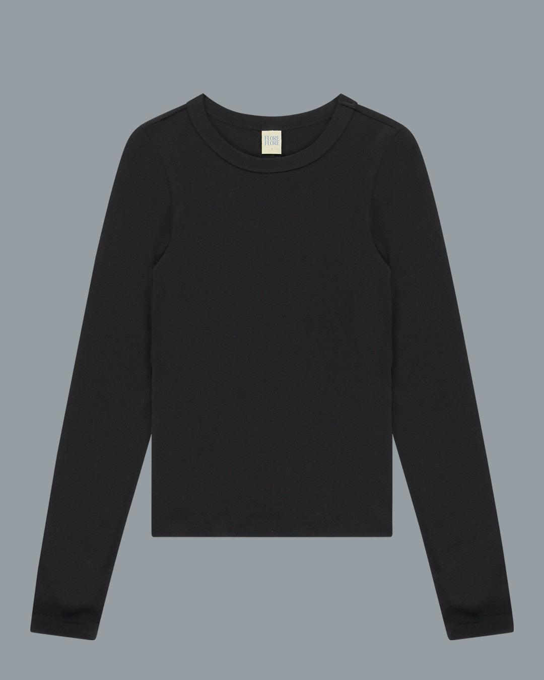 Floracore long t-shirtブラック Mサイズ 長袖カットソー MAX TEE | Black - FLORE FLORE