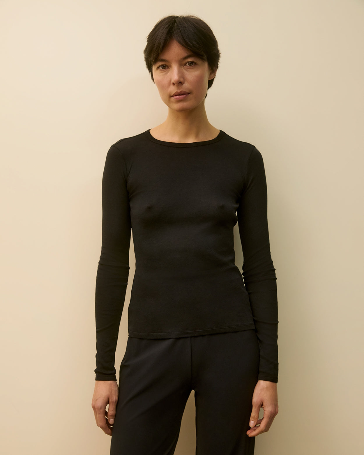 OLIVIA LONGSLEEVE | Black - FLORE FLORE