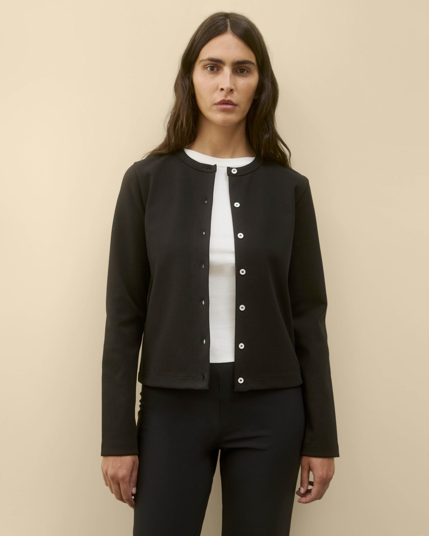 POPPY CARDIGAN | Black - FLORE FLORE