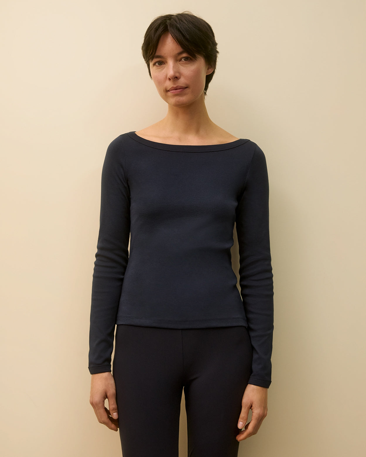 トップス allureville FLORE FLORE STEFFILONGSLEEVE STEFFI LONGSLEEVE | Navy - FLORE FLORE