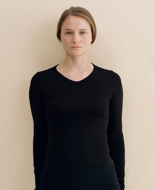 JILL LONGSLEEVE | Black