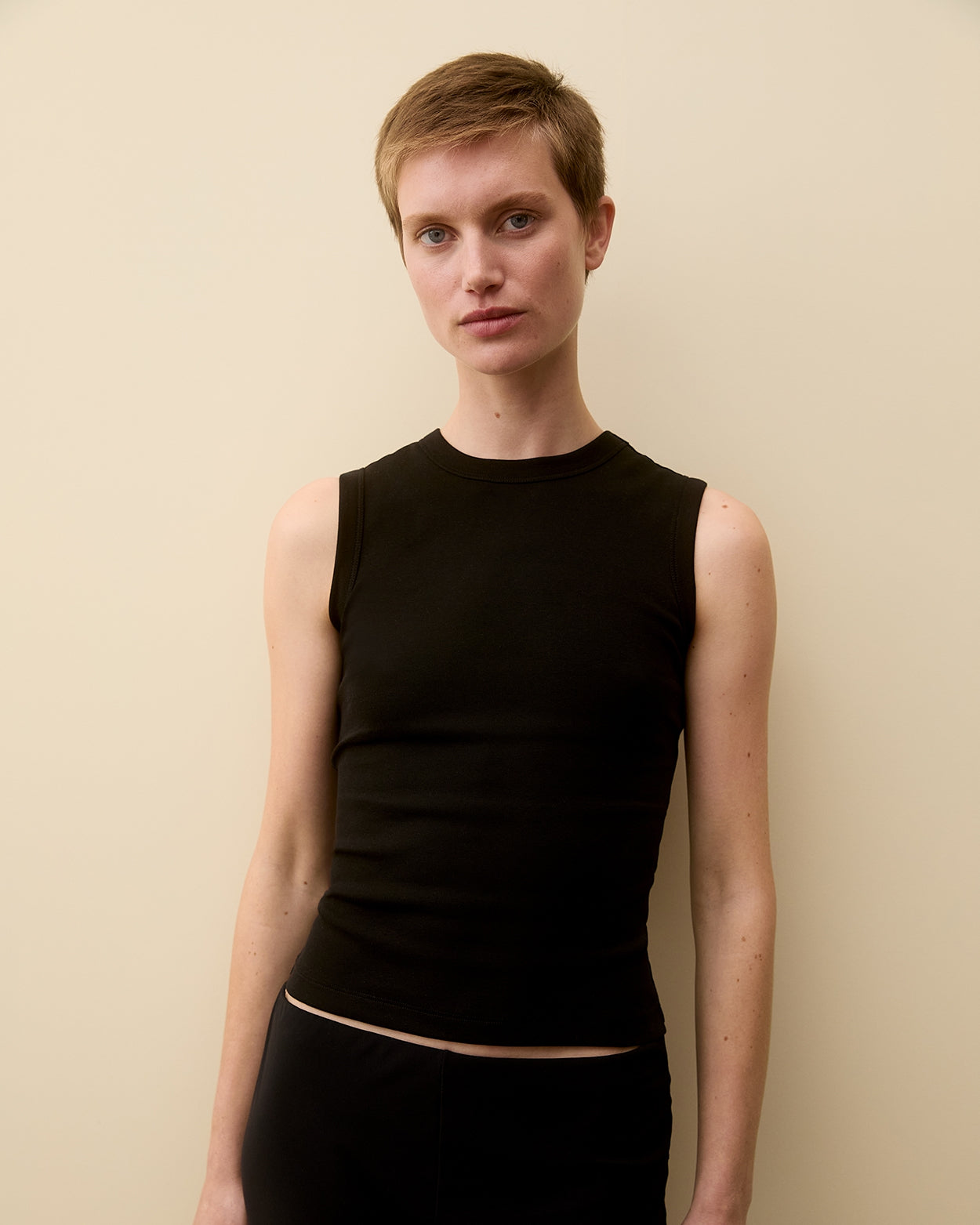 ESMÉ TANK | Black - FLORE FLORE
