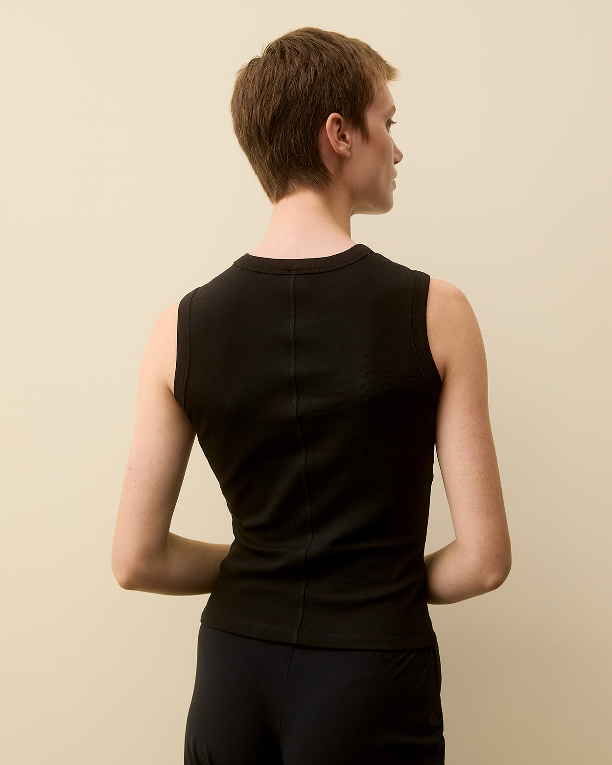 ESMÉ TANK | Black - FLORE FLORE