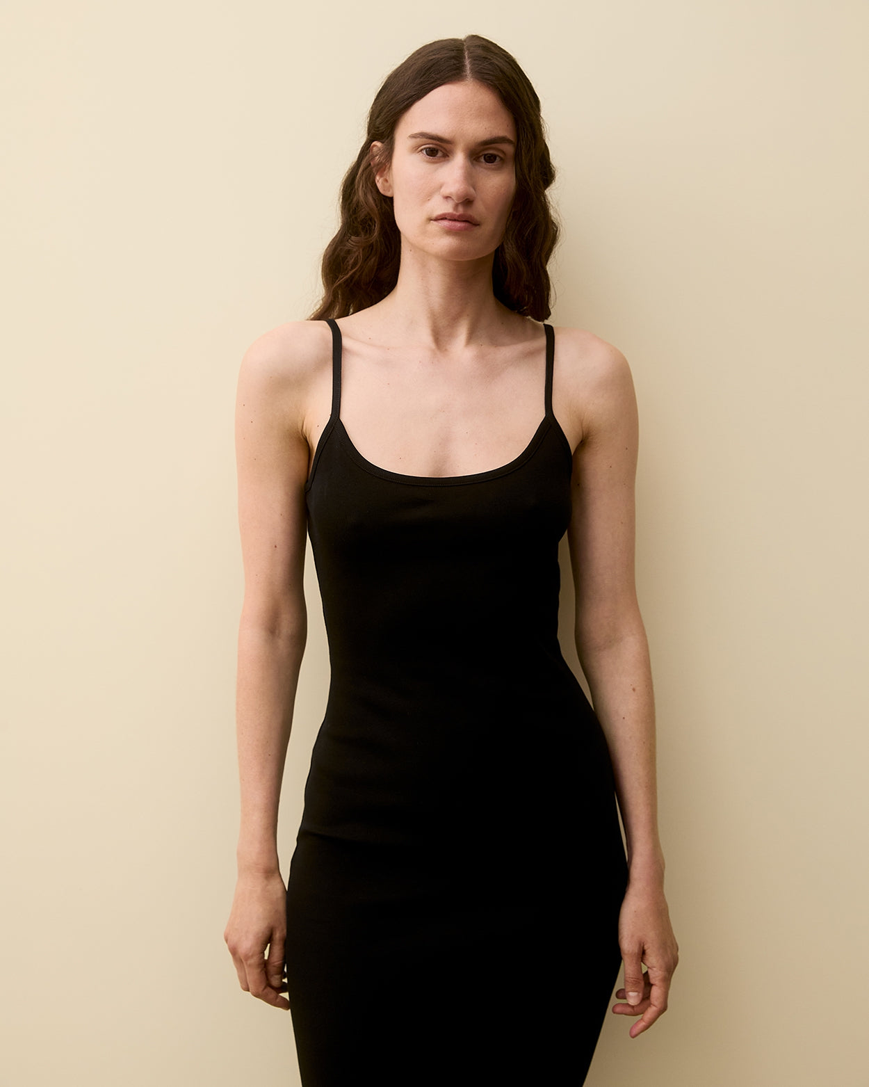 BIBI MIDI DRESS | Black
