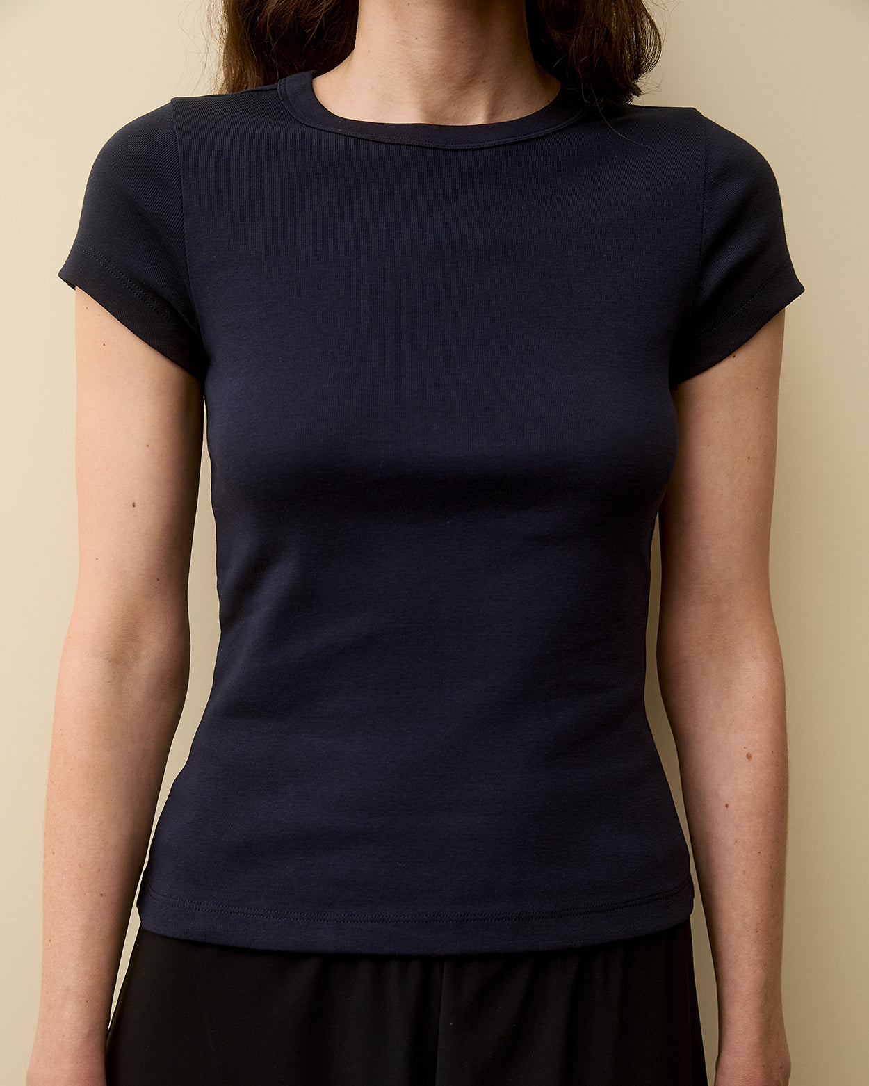 CAR BABY TEE | Navy