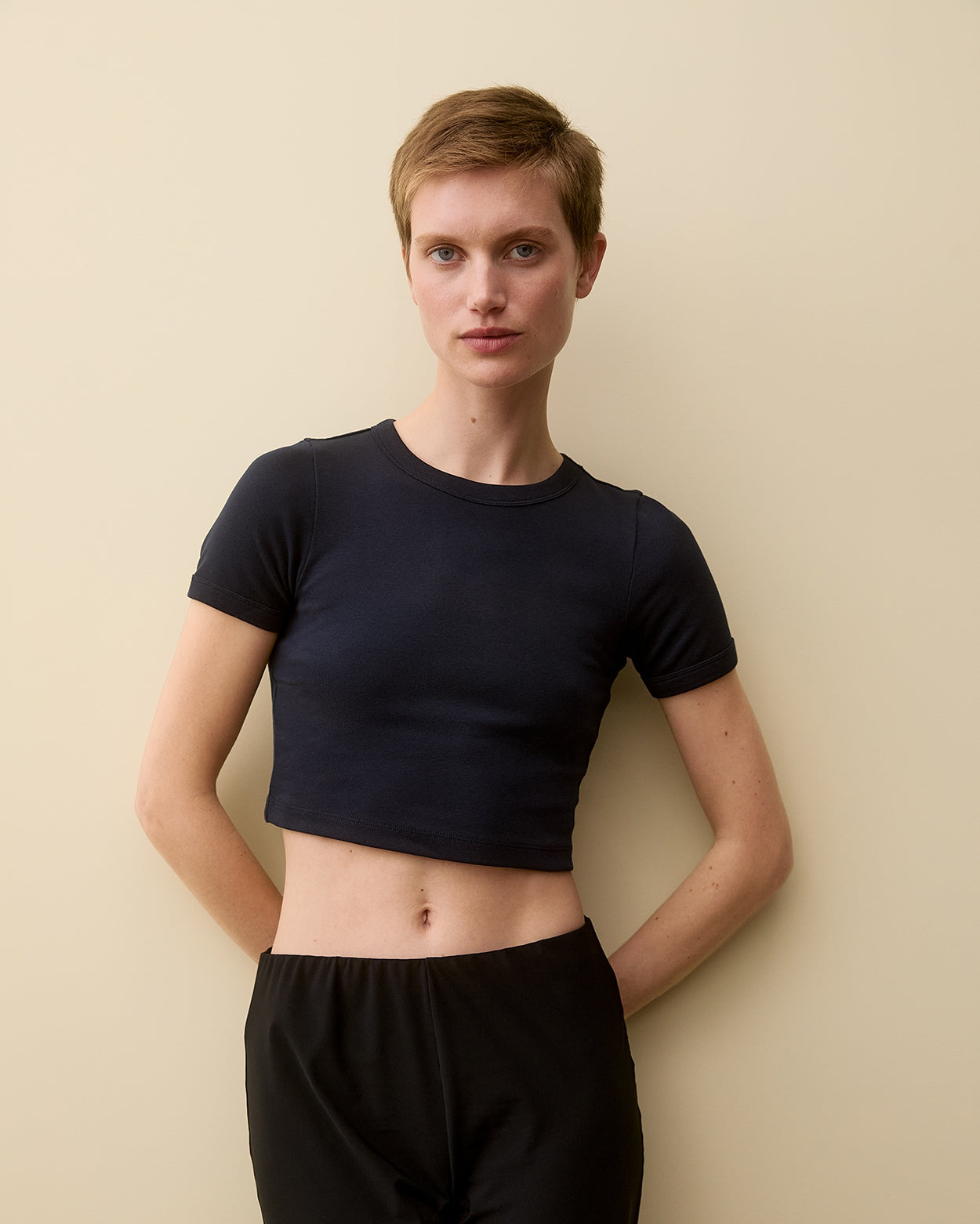 CAR CROP | Navy