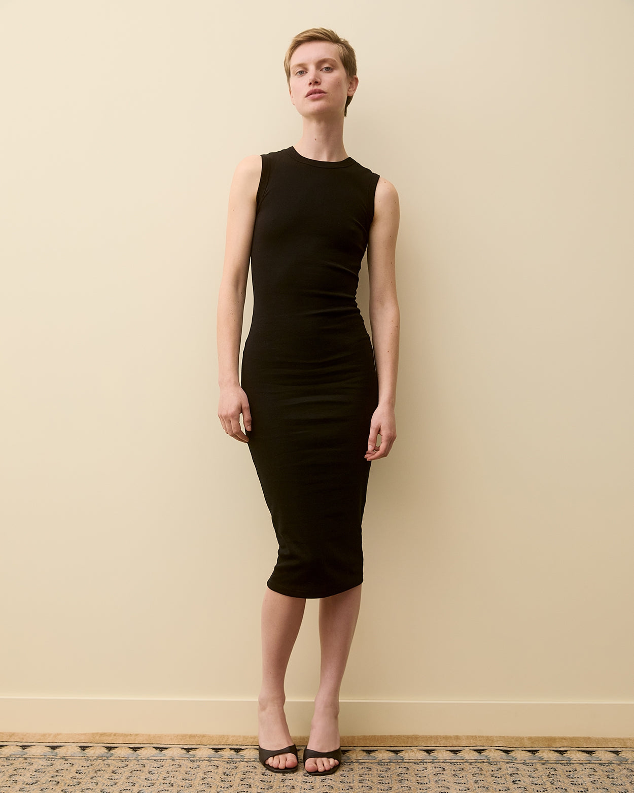 ESM MIDI DRESS | Black - Black / XS ESM MIDI DRESS | Black - Black / XS
