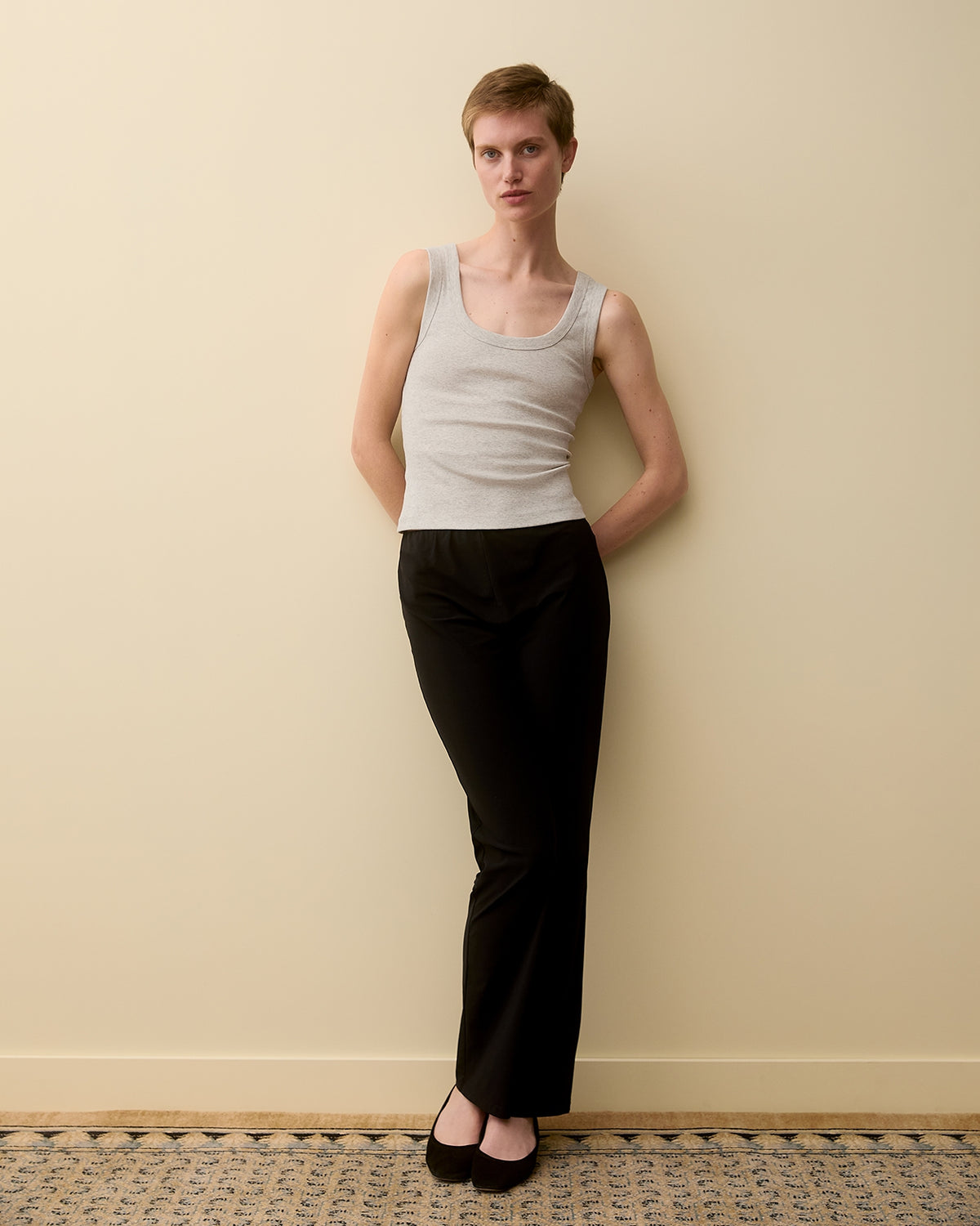 HILLIE TANK | Heather Grey