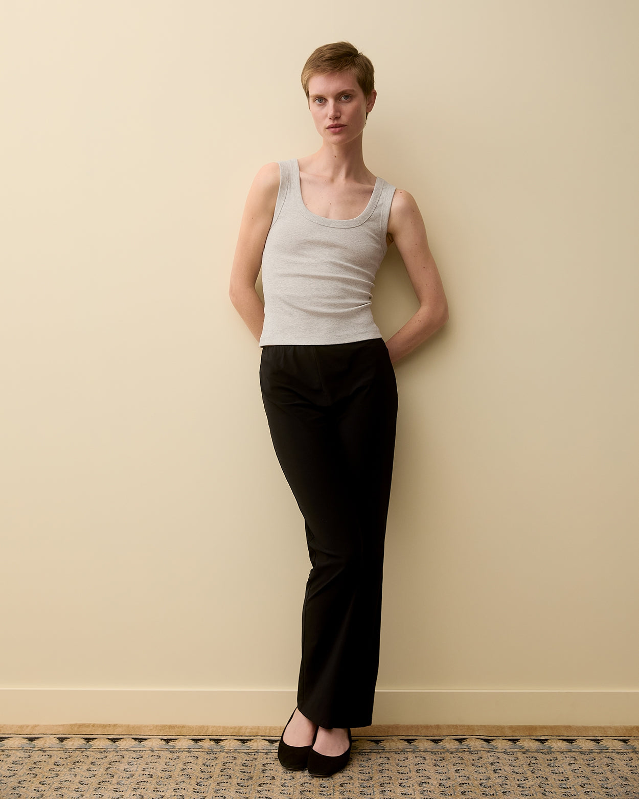 HILLIE TANK | Heather Grey