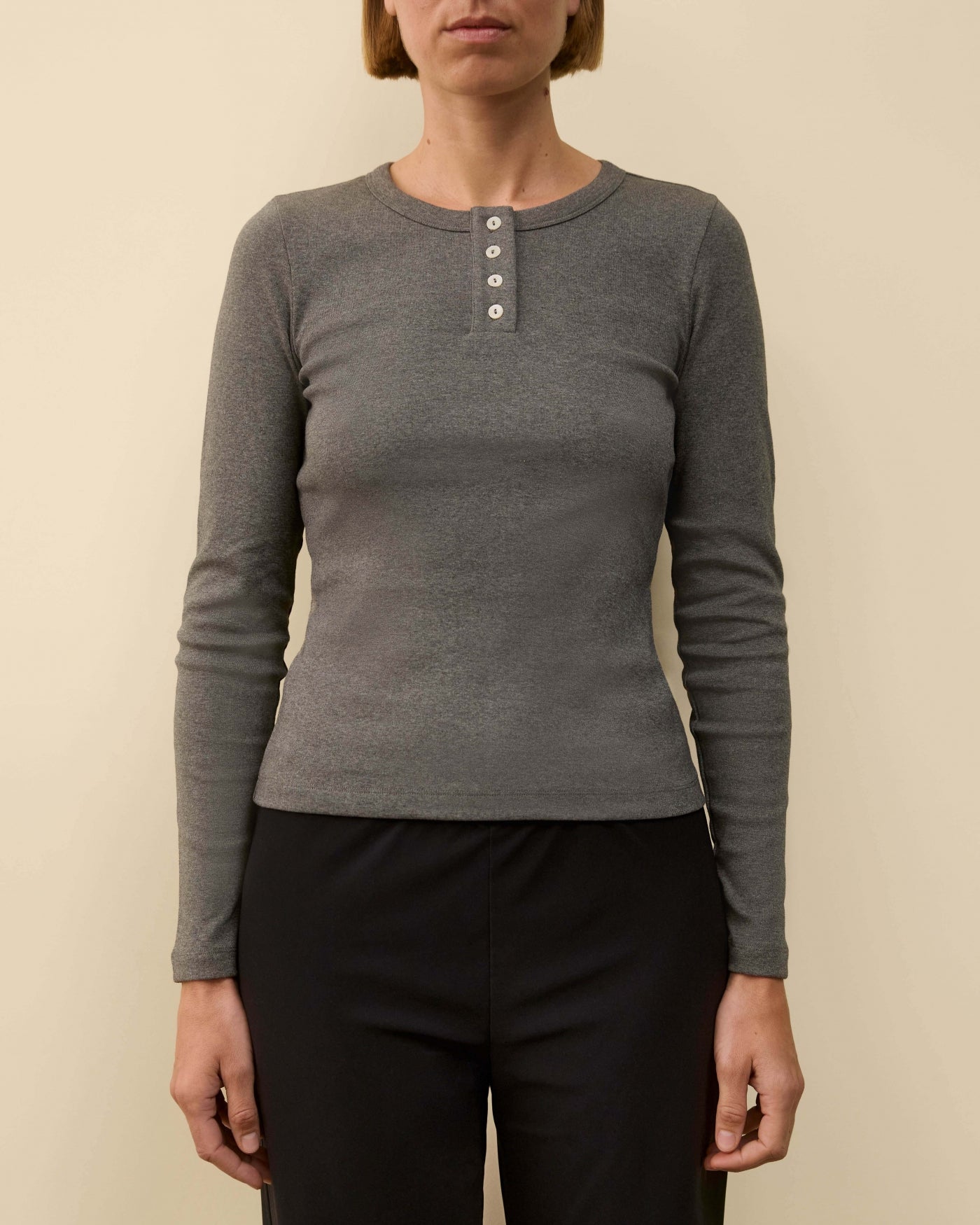 JESS LONGSLEEVE | Melee Grey