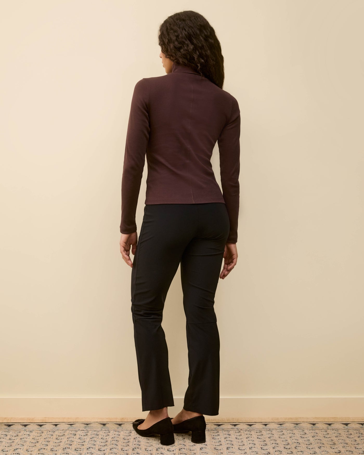 DINAH TURTLENECK | Choco Plum