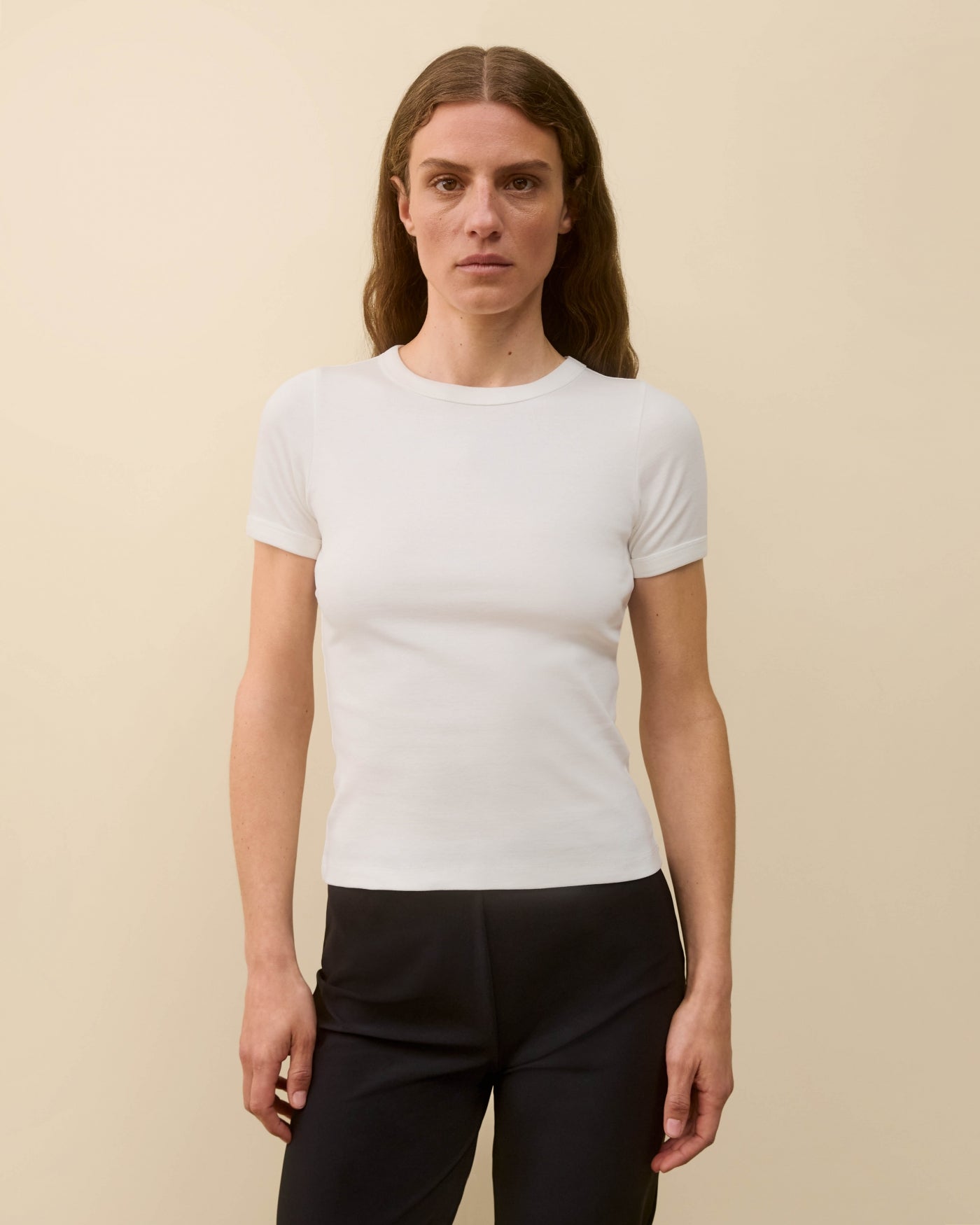 CAR TEE | White
