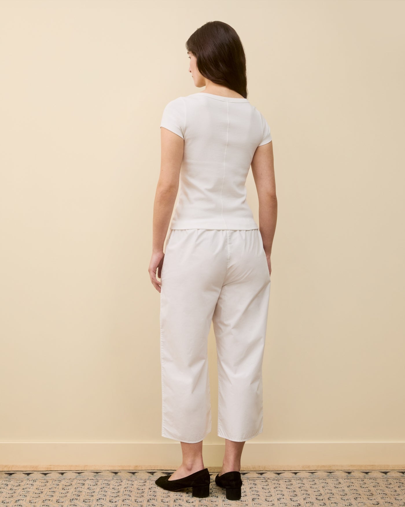 LULU BABY TEE | White
