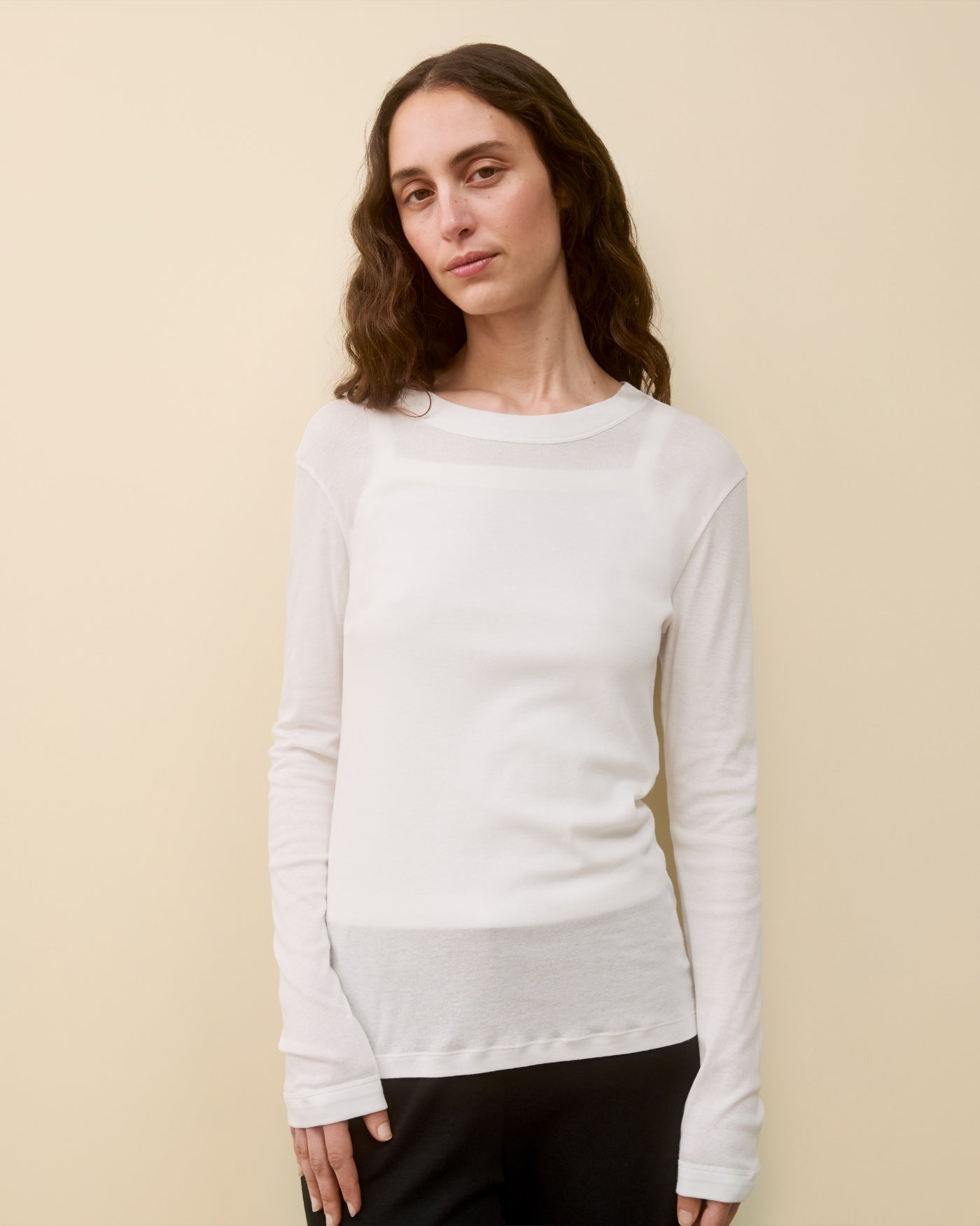 SOPHIE LONGSLEEVE | White