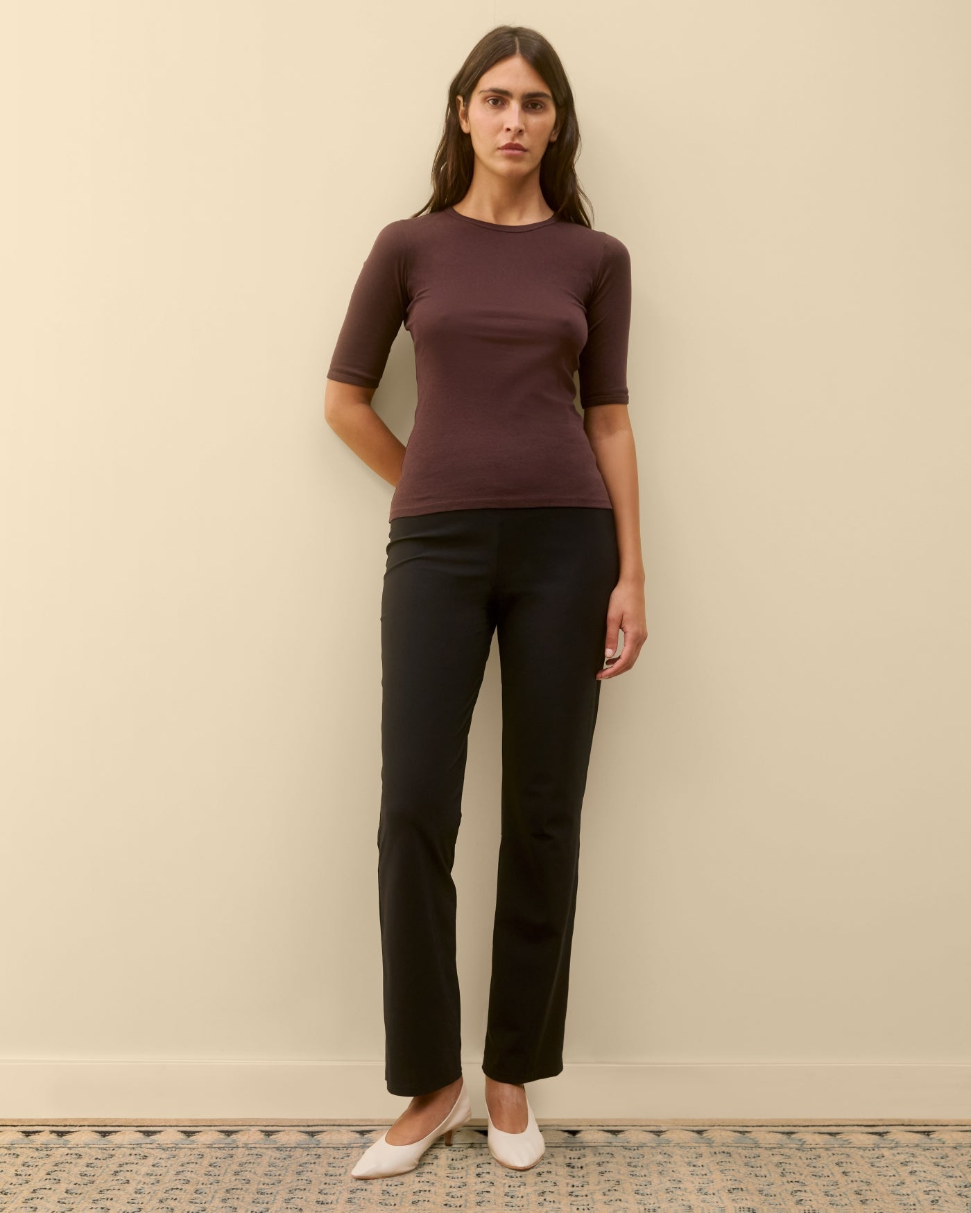 ANNA TEE | Choco Plum