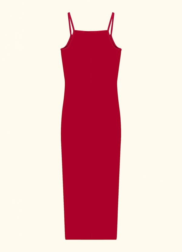 BIBI MIDI DRESS | Red