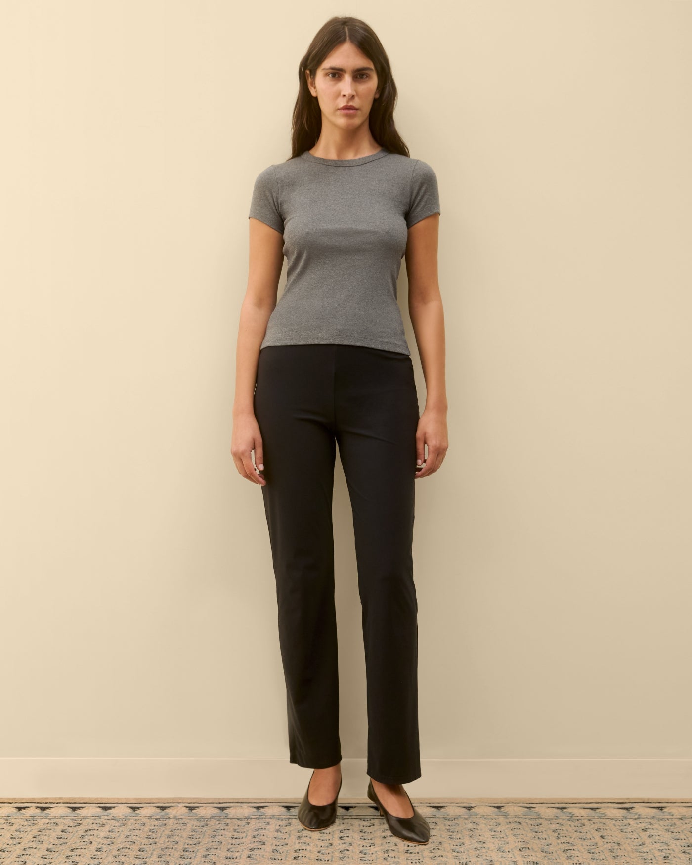 CAR BABY TEE | Melee Grey