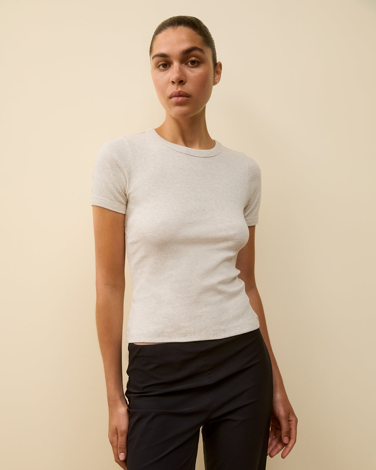 FLORE FLORE / コットン ハーフスリーブ Tシャツ International Gallery BEAMS（インターナショナルギャラリー