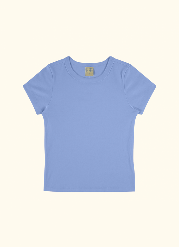 CAR BABY TEE | Baby Blue