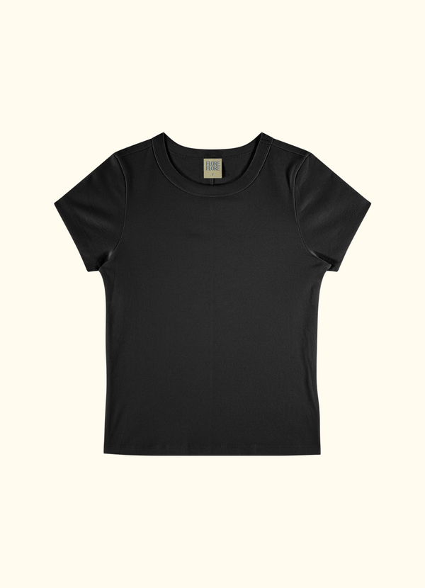 CAR BABY TEE | Black