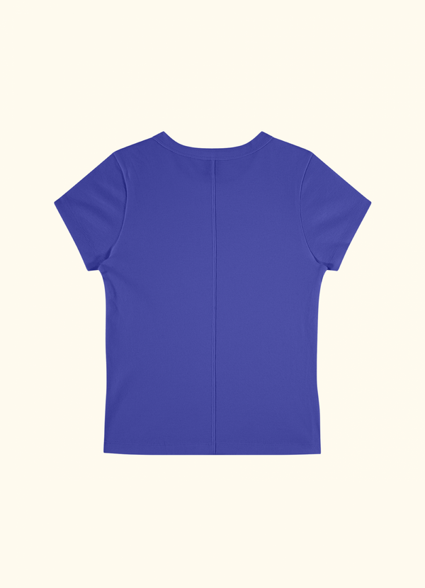 CAR BABY TEE | Royal Blue