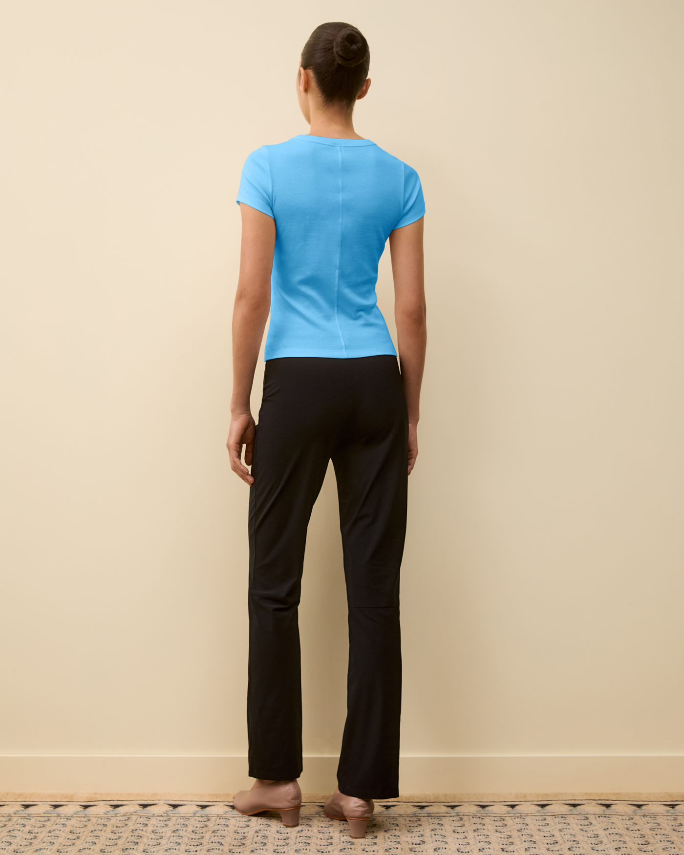 CAR BABY TEE | Azur Blue