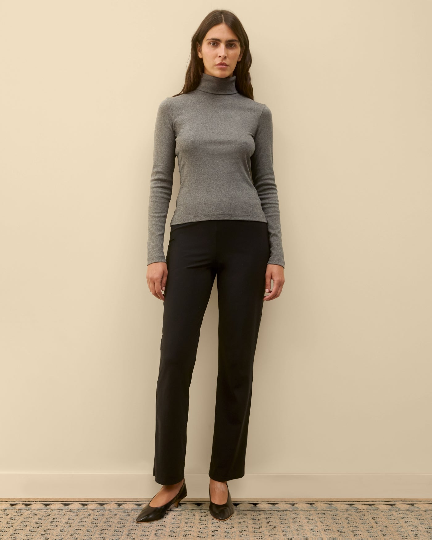 DINAH TURTLENECK | Melee Grey - FLORE FLORE