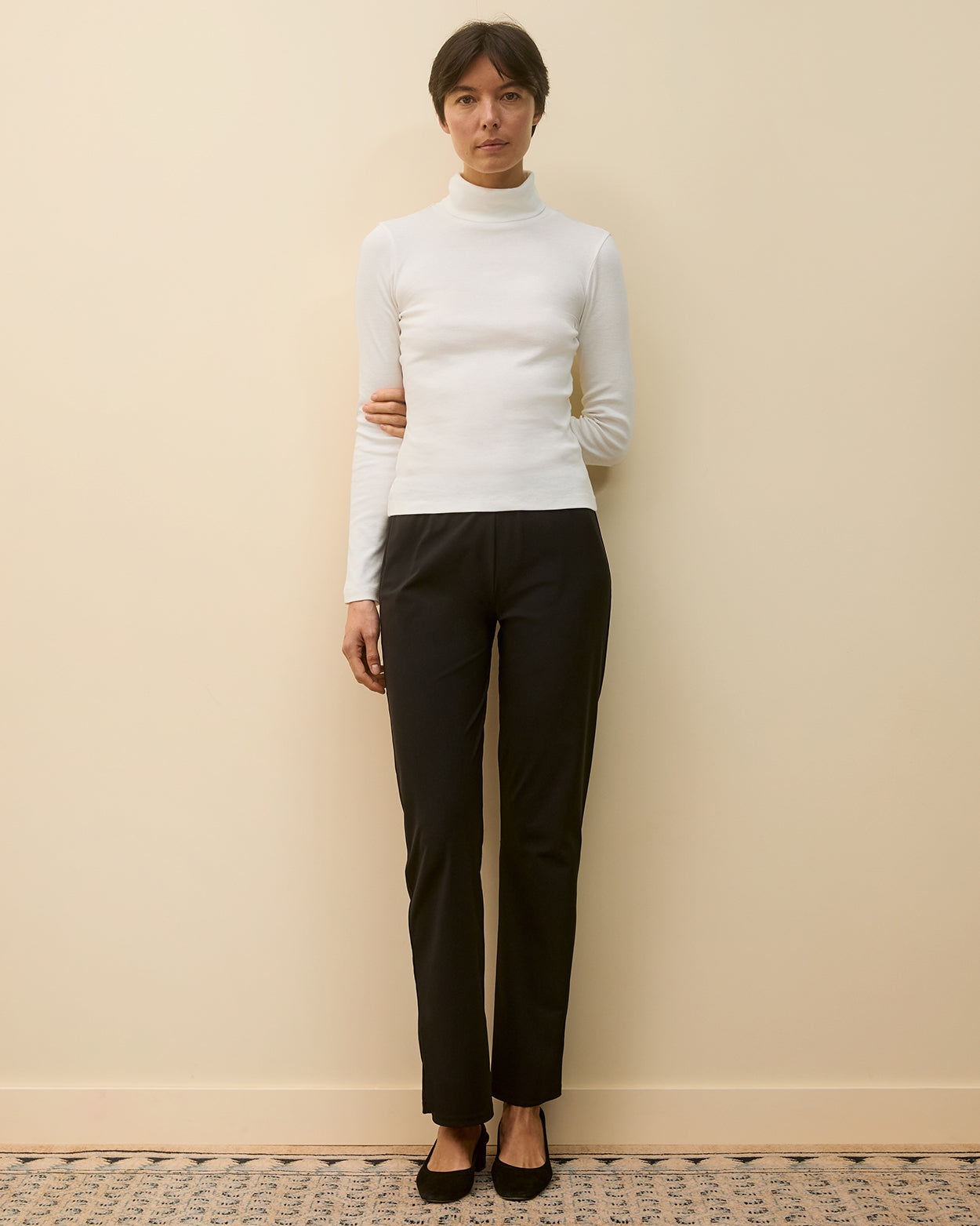 DINAH TURTLENECK | White