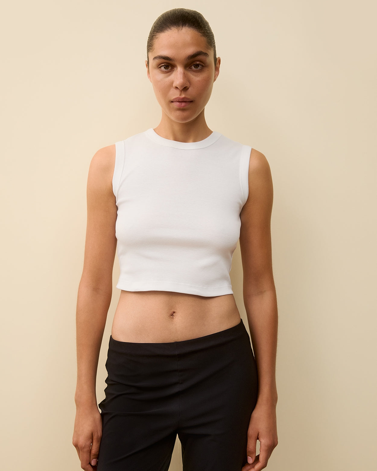 ESMÉ CROP | White