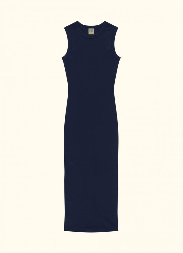 ESMÉ MIDI DRESS | Navy