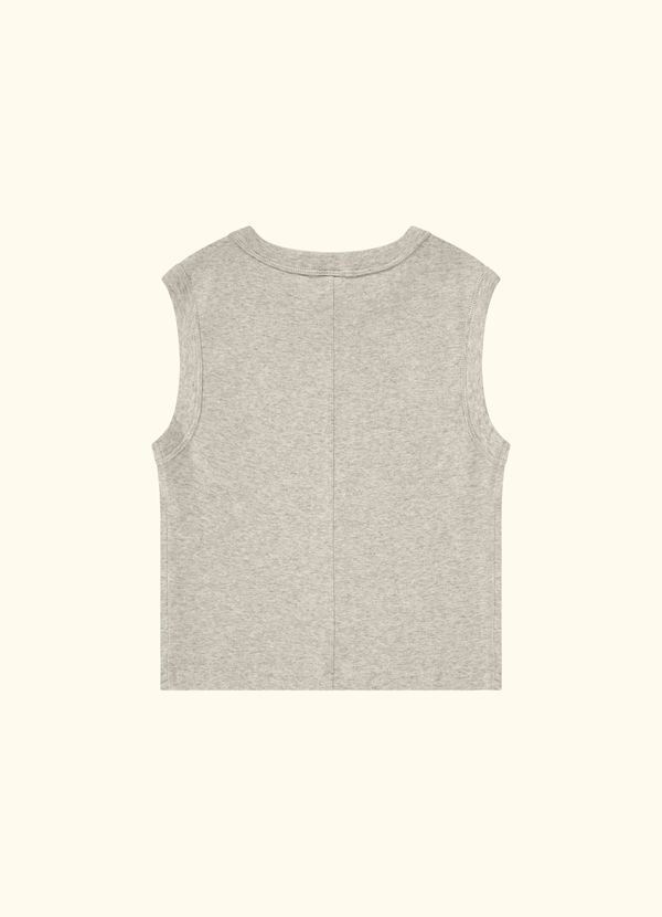 ESMÉ CROP | Heather Grey