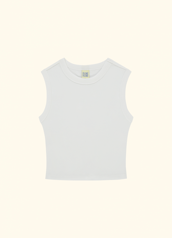 ESMÉ CROP | White