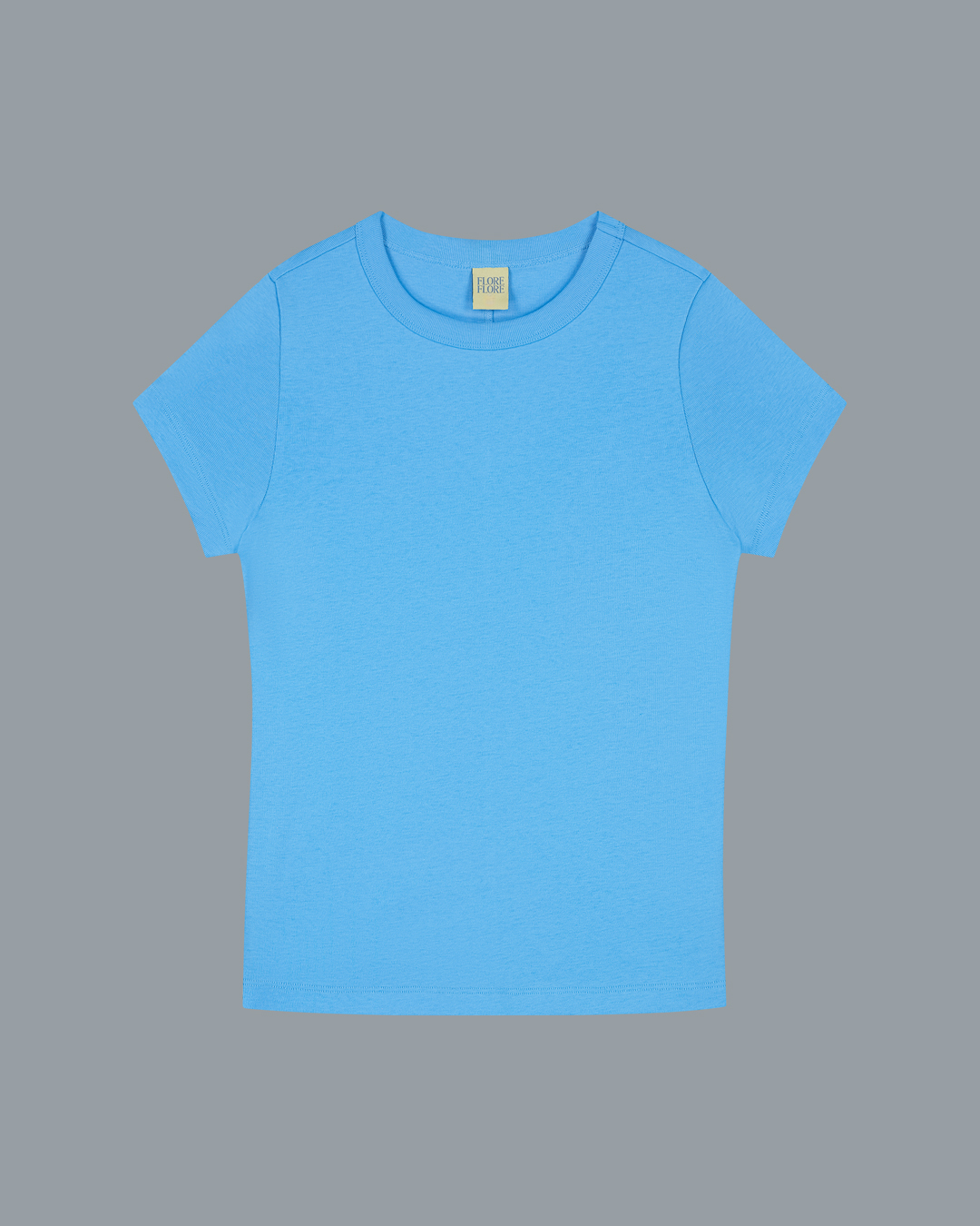 CAR BABY TEE | Azur Blue