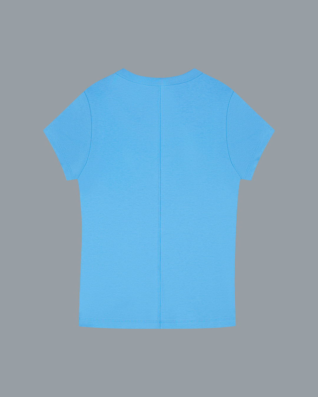 CAR BABY TEE | Azur Blue - FLORE FLORE