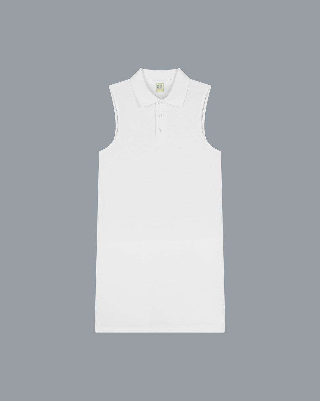LAUREN POLO DRESS | White
