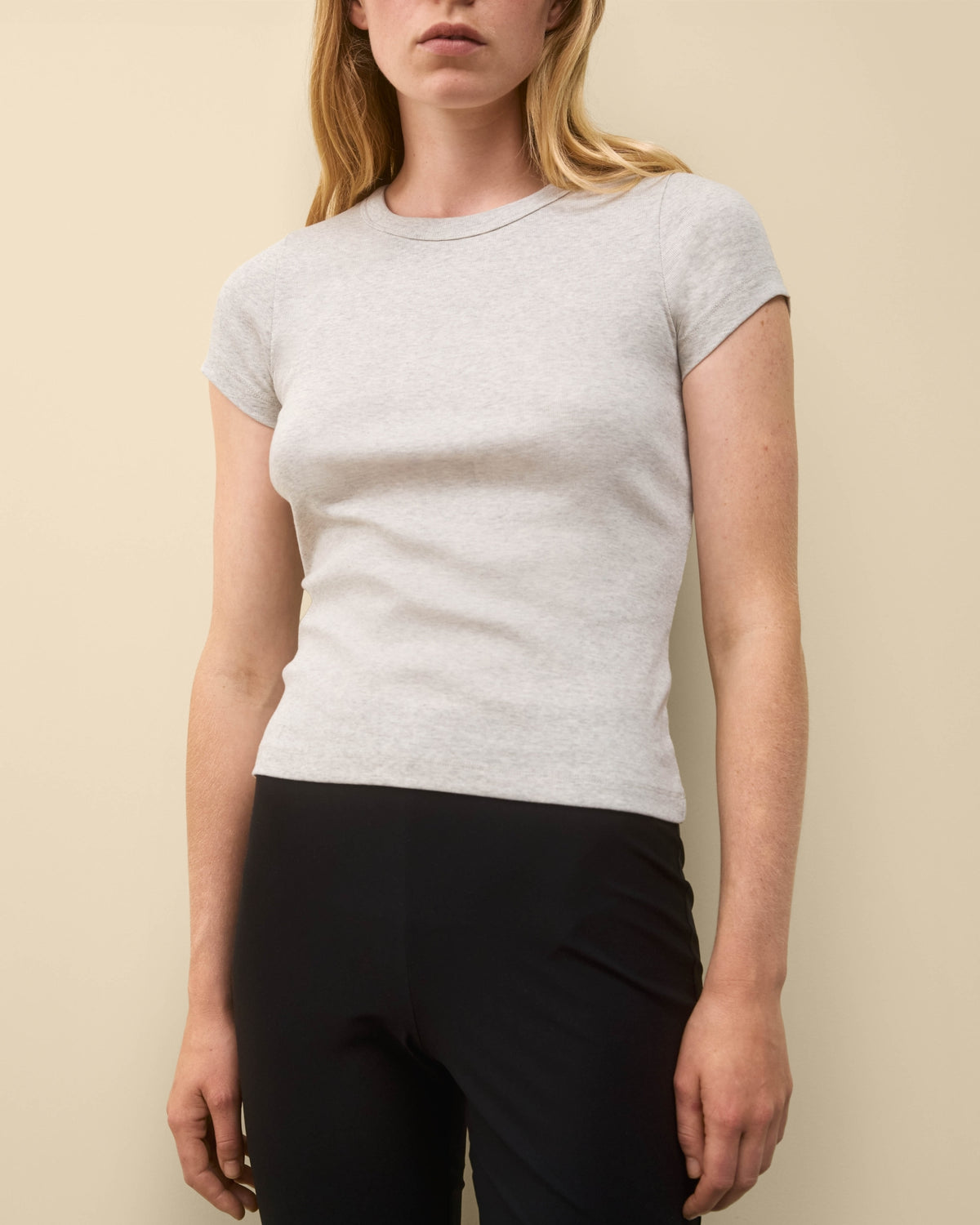 CAR BABY TEE | Heather Grey
