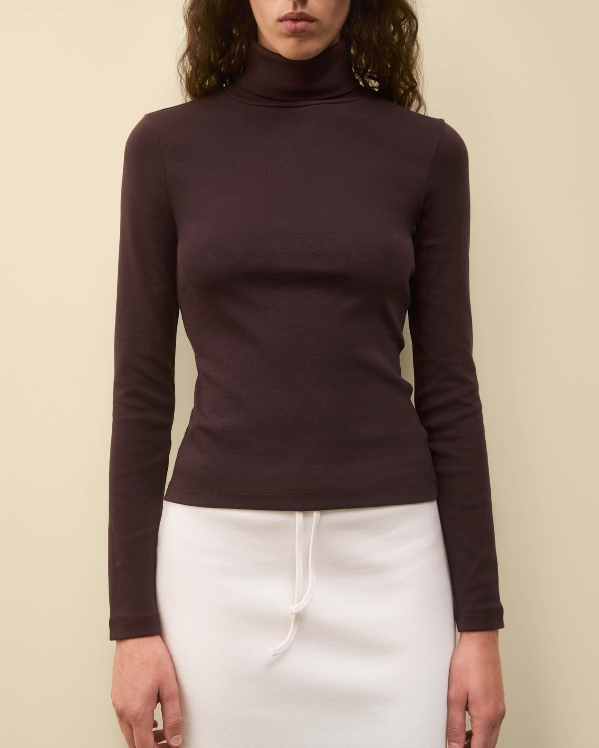 DINAH TURTLENECK | Choco Plum