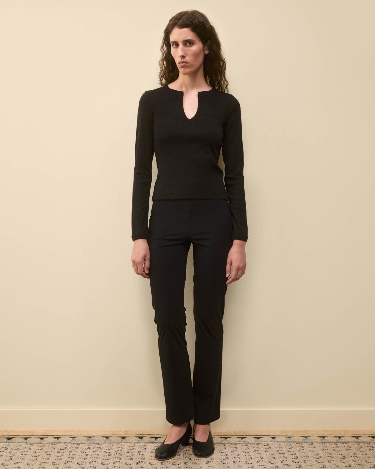 IMAN LONGSLEEVE | Black
