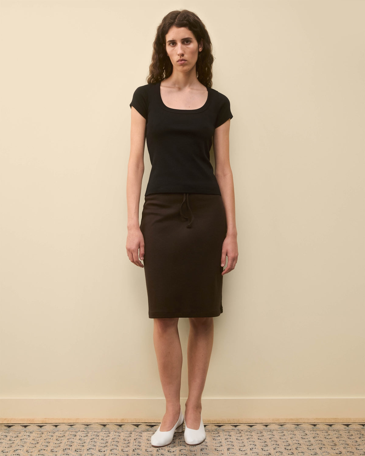 LULU BABY TEE | Black