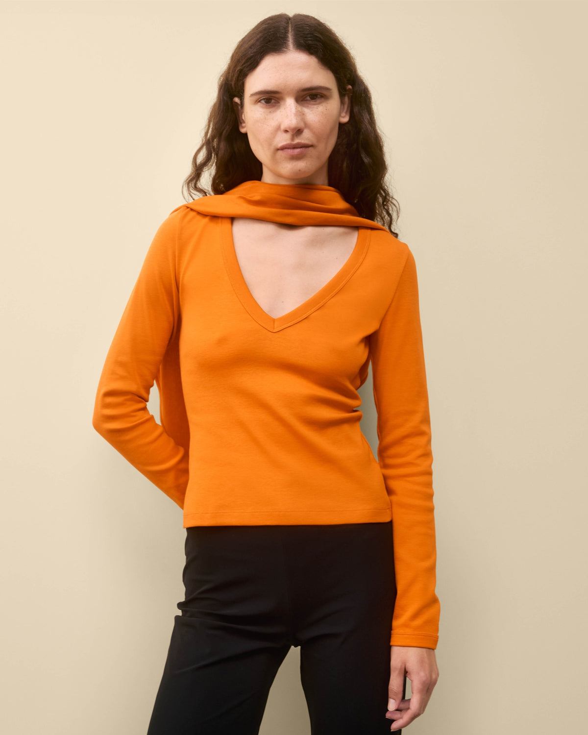 FLORE SCARF | Orange