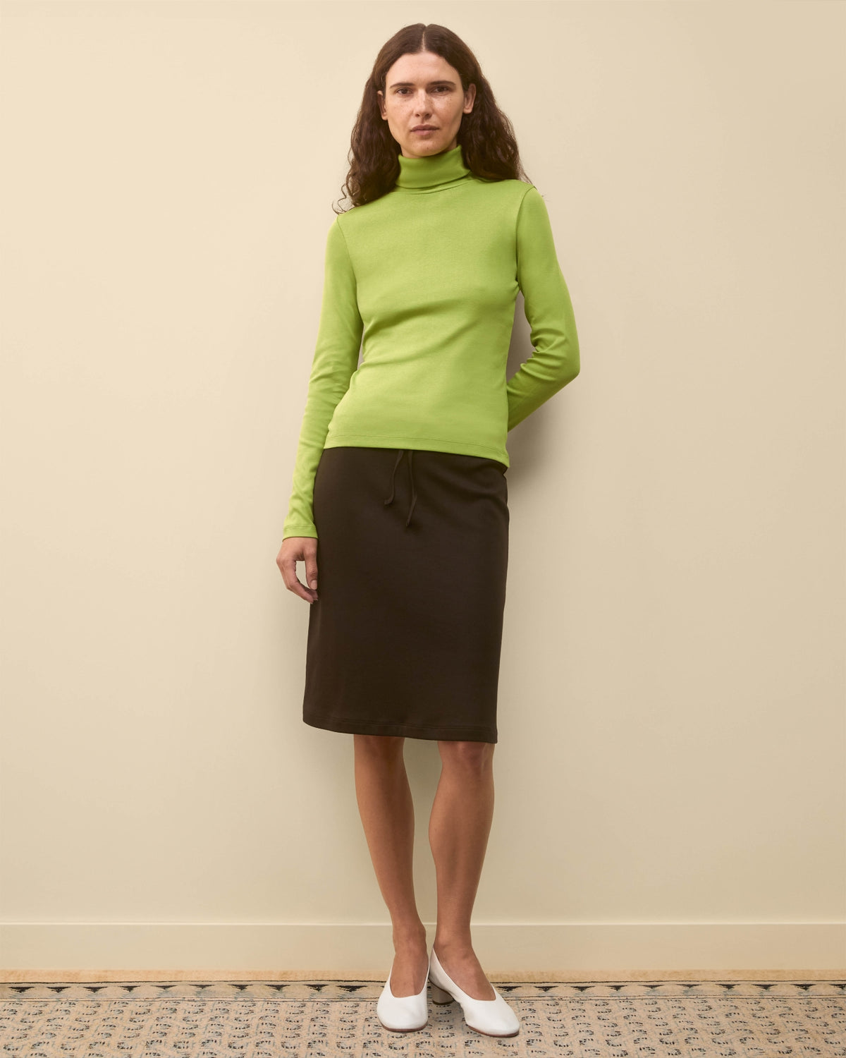 DINAH TURTLENECK | Pea