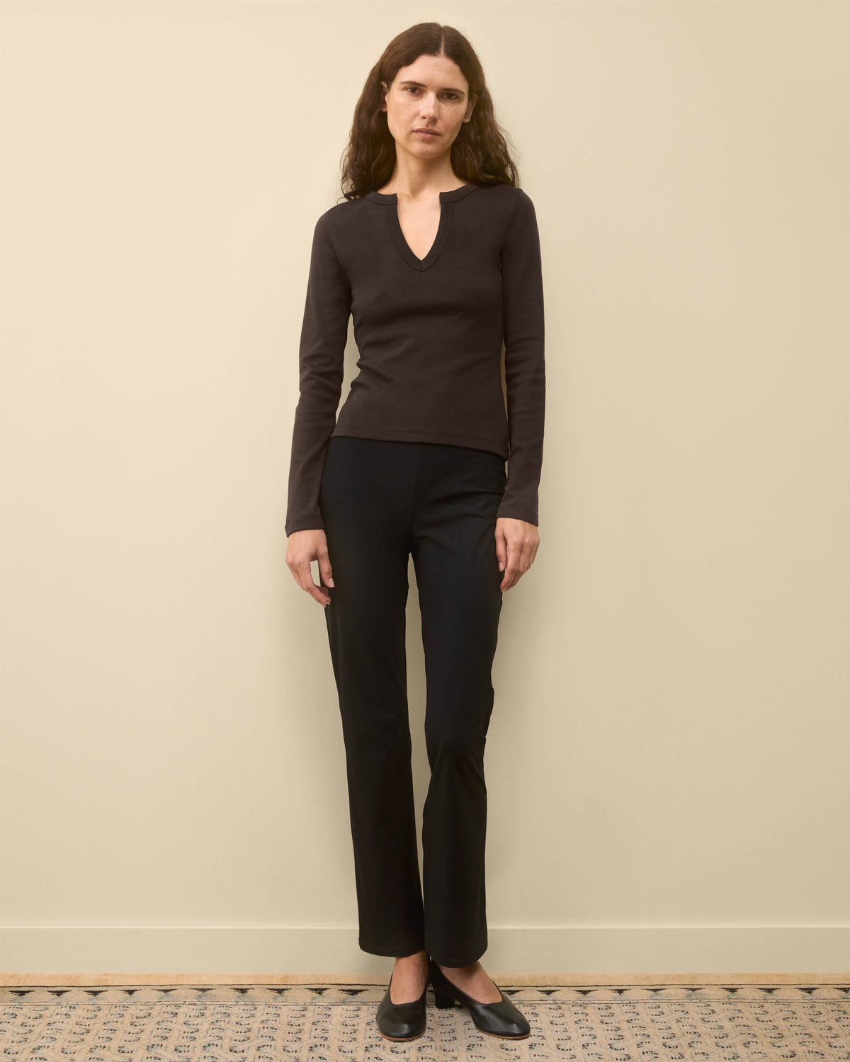 IMAN LONGSLEEVE | Dark Brown