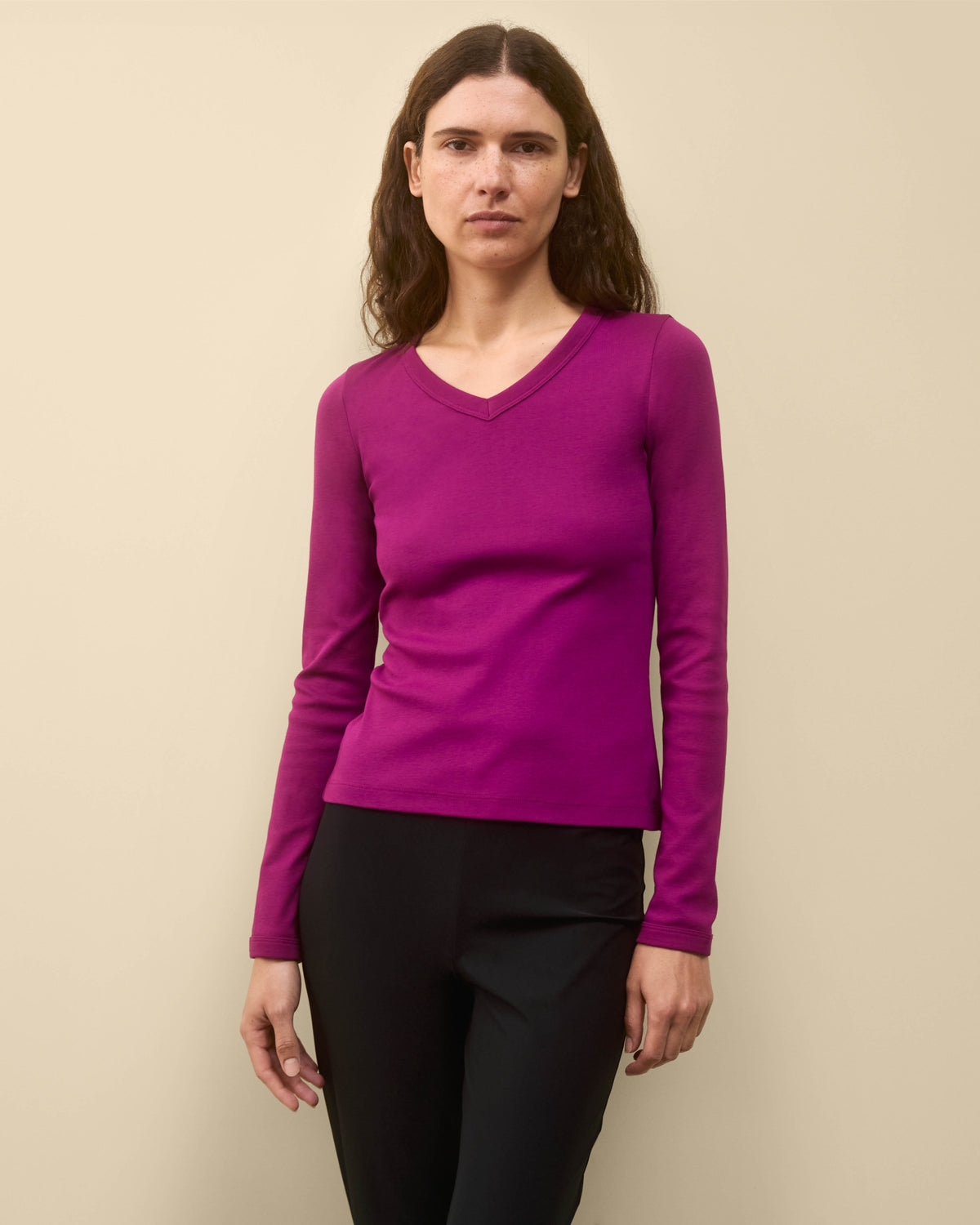 JILL LONGSLEEVE | Magenta